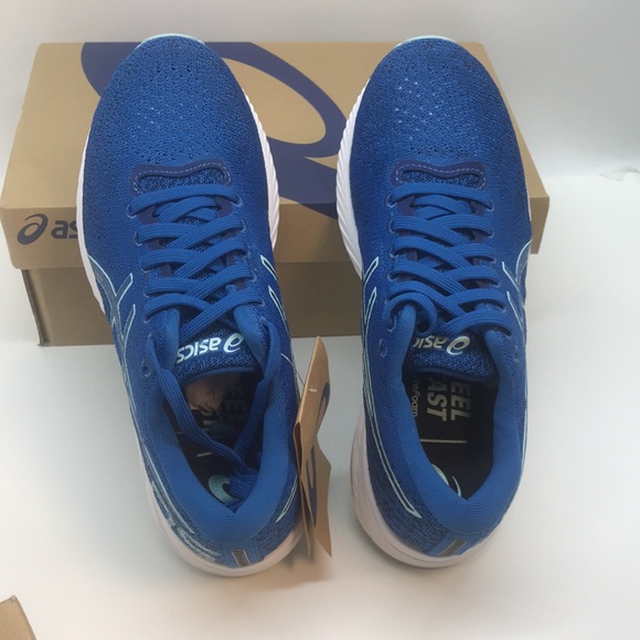 ASICS WOMENS GEL-DS TRAINER 26 RUNNING SHOES SIZE 5.1/2  LAKE DRIVE/CLEAR BLUE - Picture 8 of 16